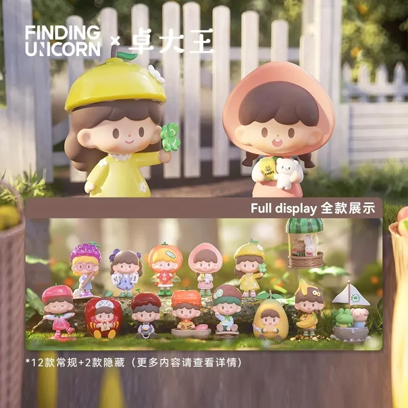 

Zhuo Da Wang Fu Qi Fruit Series Blind Box Toy Caja Ciega Kawaii Doll Action Figure Toys Gift Kid Surprise Model Mystery Box