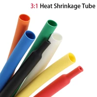 1M 3:1 ท่อหดความร้อนพร้อมกาวโพลีโอเลฟินหดตัวสารพันท่อหดความร้อนลวดท่อหุ้มสายเคเบิล 1