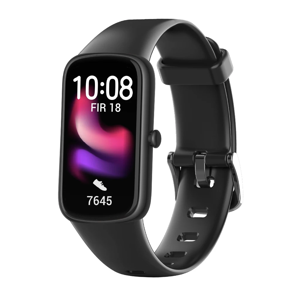 Wearable Devices Smartband C11 1.47 Inch Vfit Heart Rate Blood Pressure Oxygen Waterproof Smart Watch for Women Men Wristband 