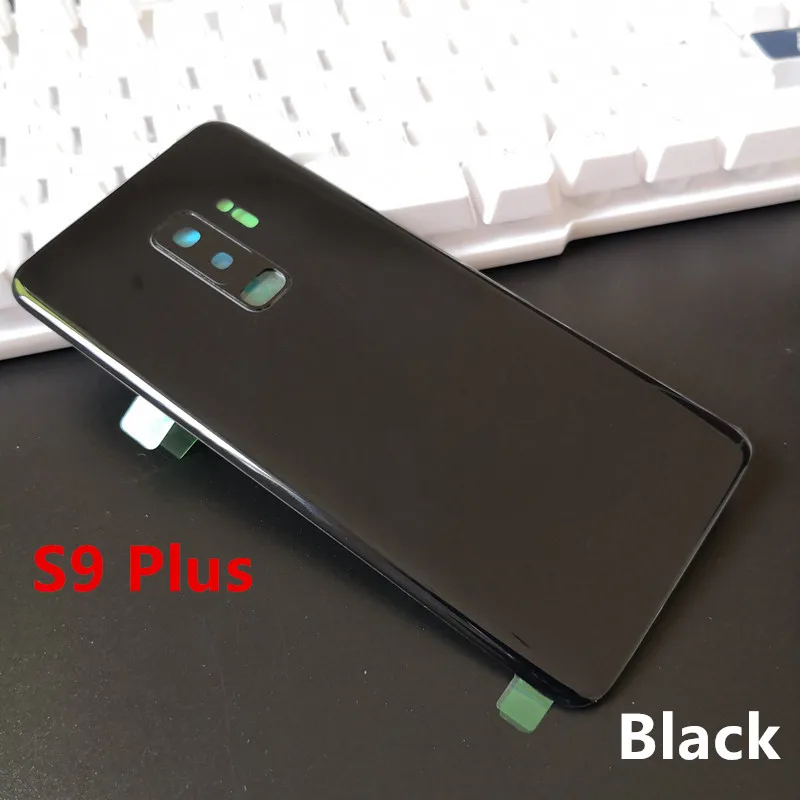 S9Plus Housing For Samsung Galaxy S9 Plus G965 6.2" Glass Battery Back Cover Repair Replace Door Rear Case + Camera Lens S2a3bbba290ba4c92b629149e43d2b374D