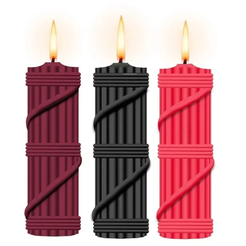 Two Pcs Drip Candles Sex Candles Flirting Adult Products SM Sex Toy for Couples Relaxation Low Temperature Candle Adult 18+