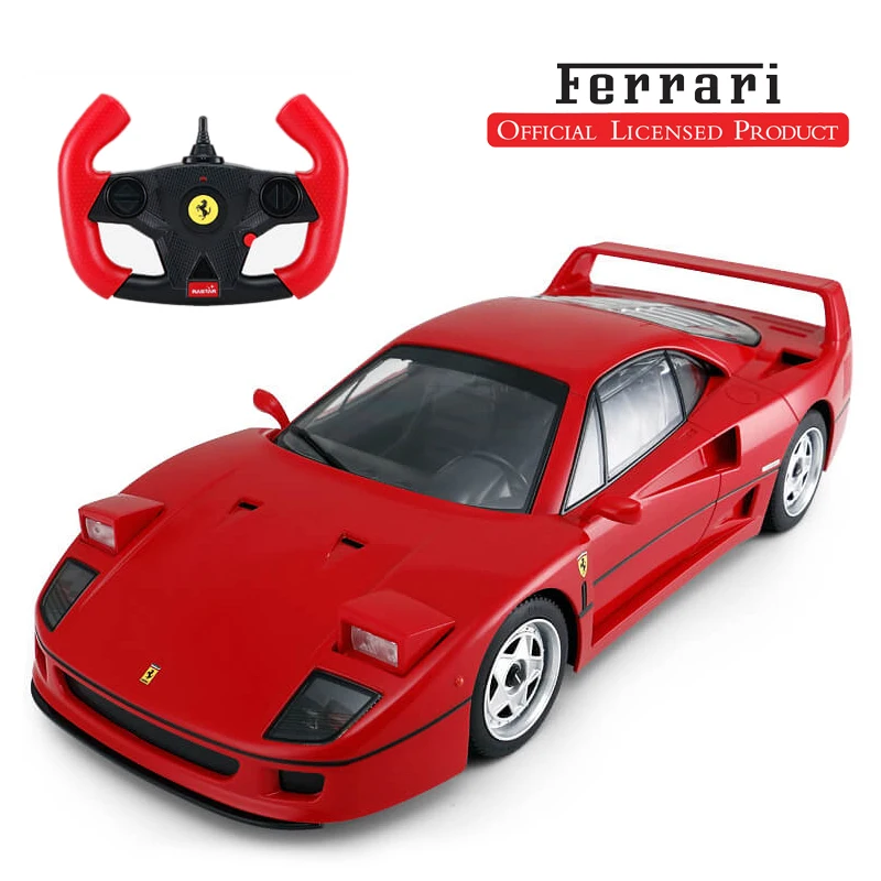 

Ferrari F40 RC Car 1:14 Scale Remote Control Car Model Radio Controlled Auto Machine Vehicle Toy Gift for Kids Adults Rastar