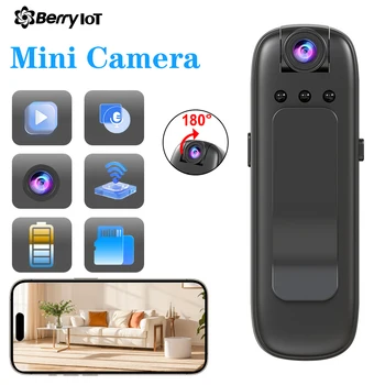 BERRY IOT Mini Camera 1080P Wireless WIFI Surveillance Camera IP Camera HD Night Vision Recording Video Human Shape Detection 1