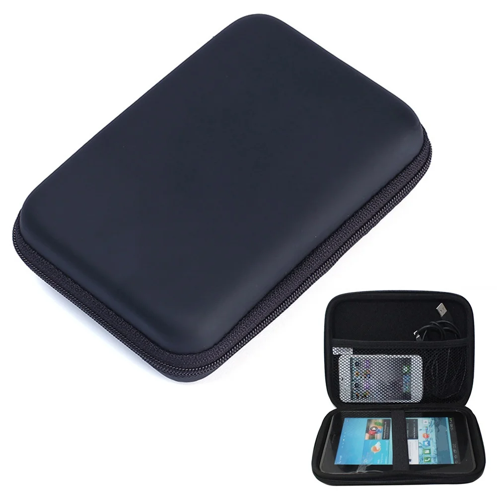 Protective Packet Storage Case Multi-purpose Universal Resilient External 2.5/3.5inches Hard Drive Carry Pouch for Outdoor