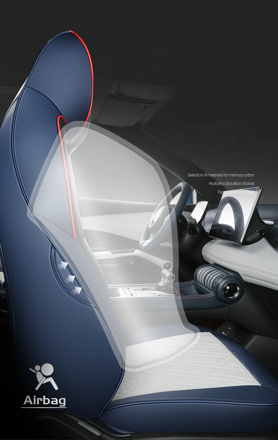 BYD Atto 3 Yuan Plus 자동차 시트 커버, 자동차 액세서리, 인테리어 드롭 배송, 겨울 풀 세트, 맞춤형 NAPPA 가죽