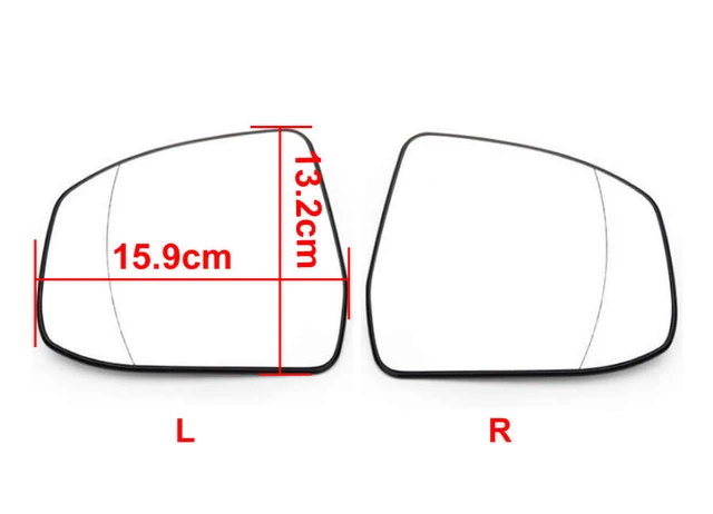 Seitens piegel Rahmen halter für Ford Focus mk3 mk2 2012 2014 2015 2016  2017 2018 2010 2011 Mondeo mk4 Glas umrandung Heck ansicht - AliExpress