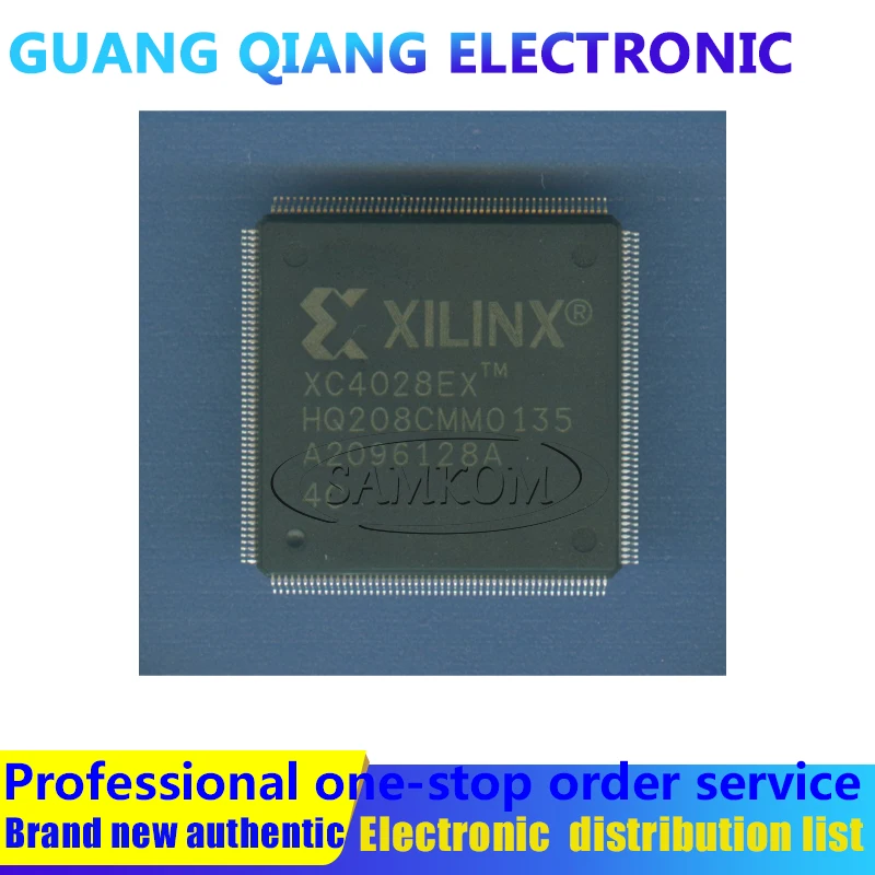 

1 шт XC4028EX-4HQ208C IC FPGA 160 I/O 208QFP