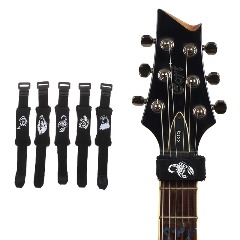 Guitar Fret Strings Mute Noise Damper Muter Wraps Guitar Beam Tape For