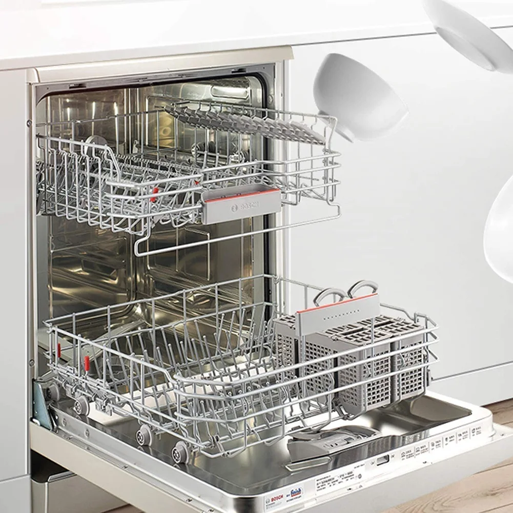 Dishwasher Lower Bottom Basket Wheels Compatible for Bosch Neff & Siemens 165314 Dishwasher Spare Parts Lower Rollers 4