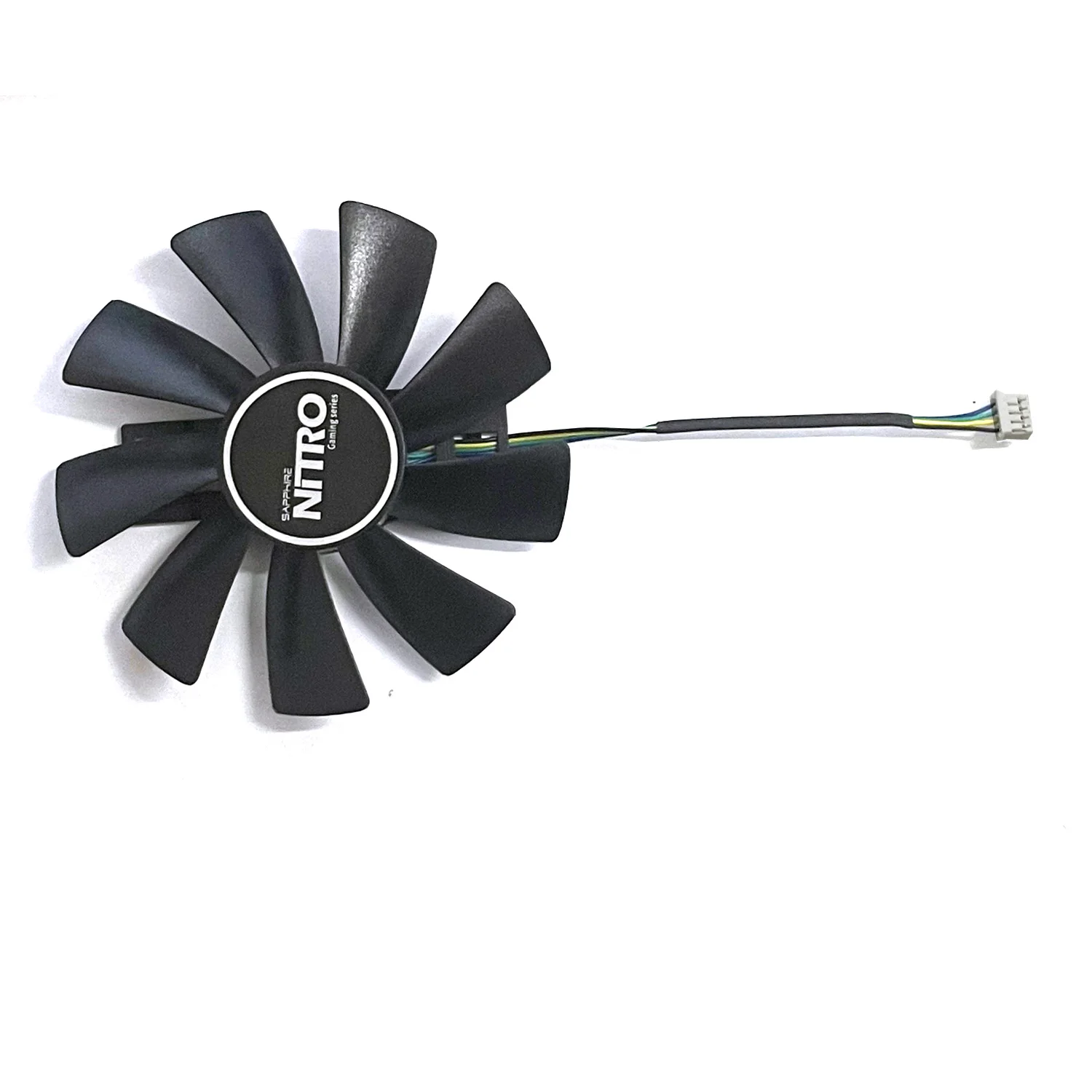 2pcs GAA8B2U/GAA8S2U 4pin DC 12V 0.45A R9 380X GPU Cooler for Sapphire R9 380 380X 2G/4G D5 Graphics Card Replacement Fan