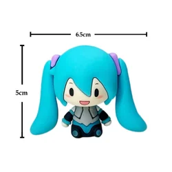 Hatsune Miku Chibi Figure - Adorable Anime Character Collectible (1pc)