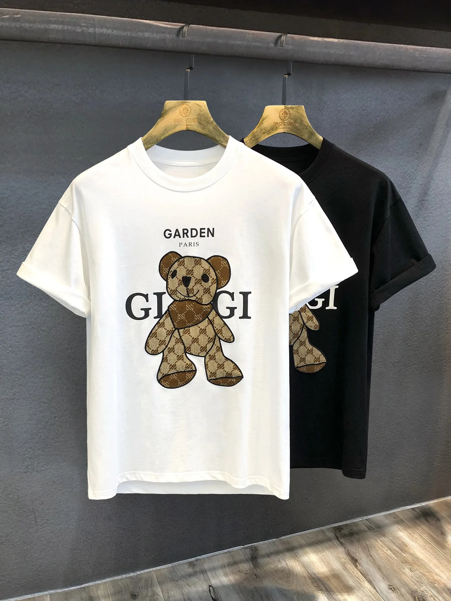 Mens Cotton T Shirt Classic Men Tshirt Short Sleeve Tshirt Cotton Kid TShirt Summer Tops
