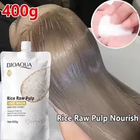 Masque capillaire à la kératine magique, 10/30/50/100/400g, 5 secondes, réparation des cheveux crépus endommagés, doux, lisse et brillant, riz hydratant, soins capillaires 1