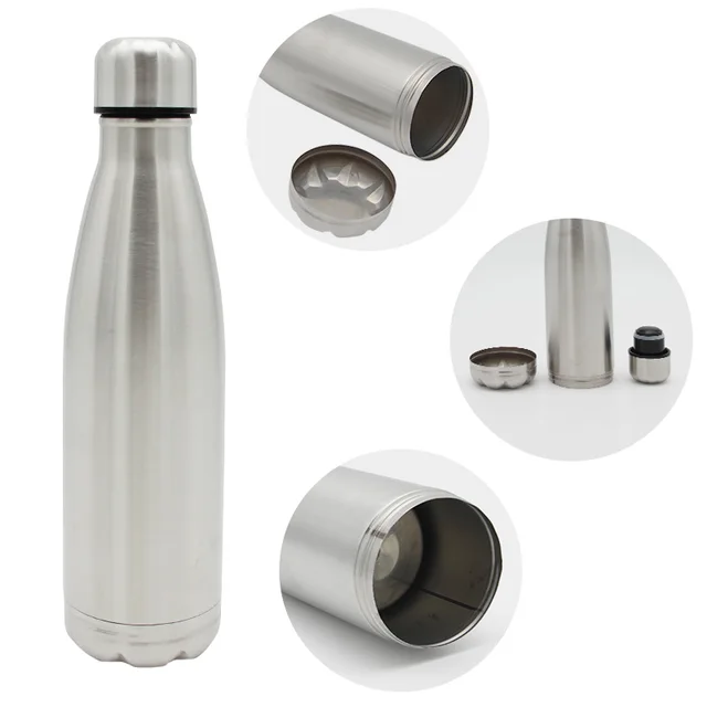 400ml Water Bottle with Hiding Phone Pocket Secret for Pill Organizer Water  Bott - AliExpress