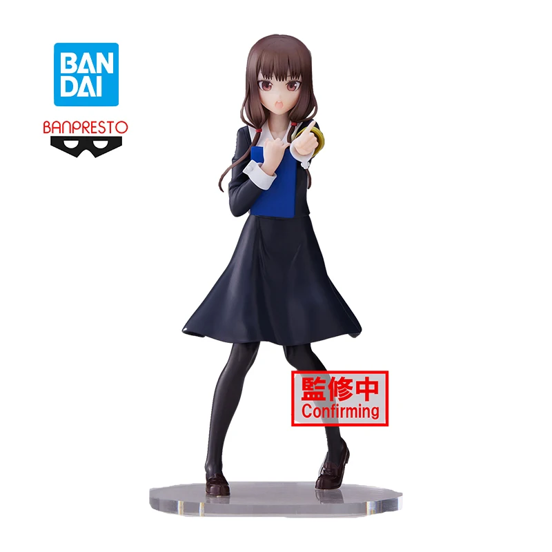

In Stock 17Cm Original Action Figure Bandai Banpresto Kaguya-Sama: Love Is War Iino Miko Scenery Model Toys Action Figure