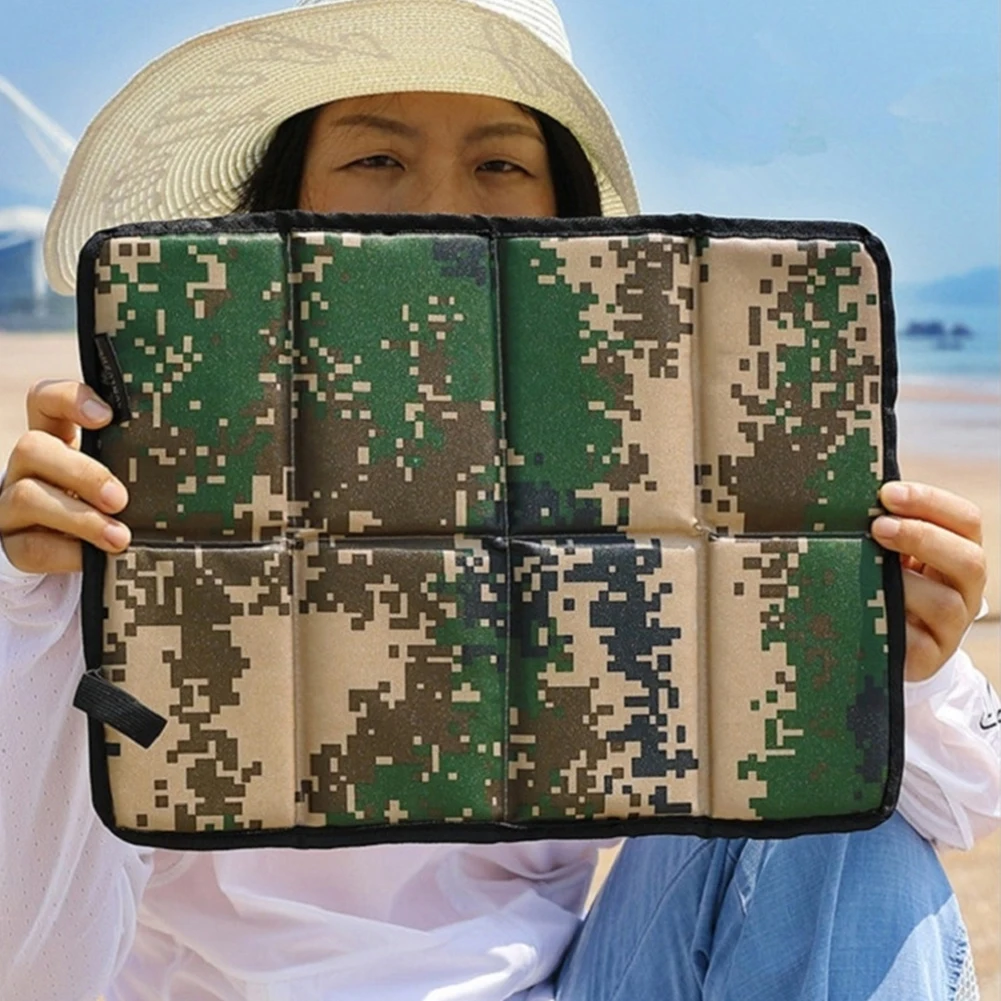 Folding Camping Mat Portable Waterproof Oxford Cloth Foam Sitting Pad Outdoor Picnic Seat Cushion Moisture-proof Beach Mat 3