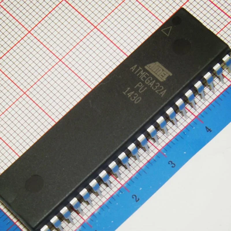 

ATMEGA32A-PU 8BIT Microcontroller-MCU 32KB In-system Flash 2.7V-5.5V 21+ 22+