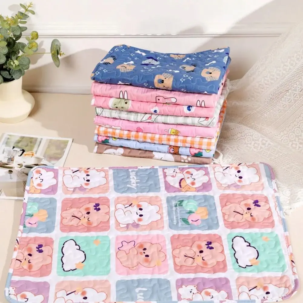 

Моющийся коврик для мочи домашних животных, Впитывающий Коврик для мочи собак, симпатичный всесезонный матрас для щенков, портативный многоразовый коврик для дрессировки домашних животных