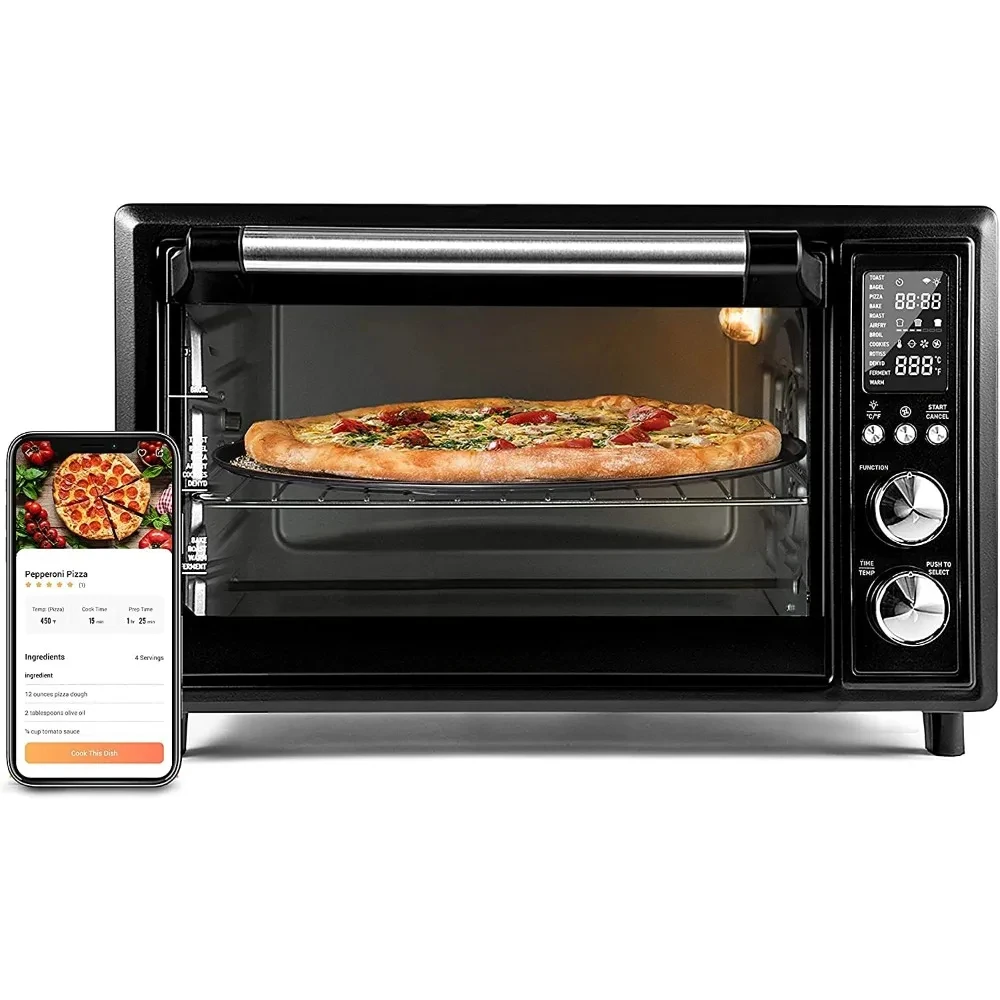 13-in-1 Air Fryer Toaster Oven Combo Rotisserie, Sous Vide, Convection