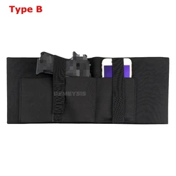 Concealed Carry Tactical Belly Band Holster with Dual Pistol Holder (Type B)