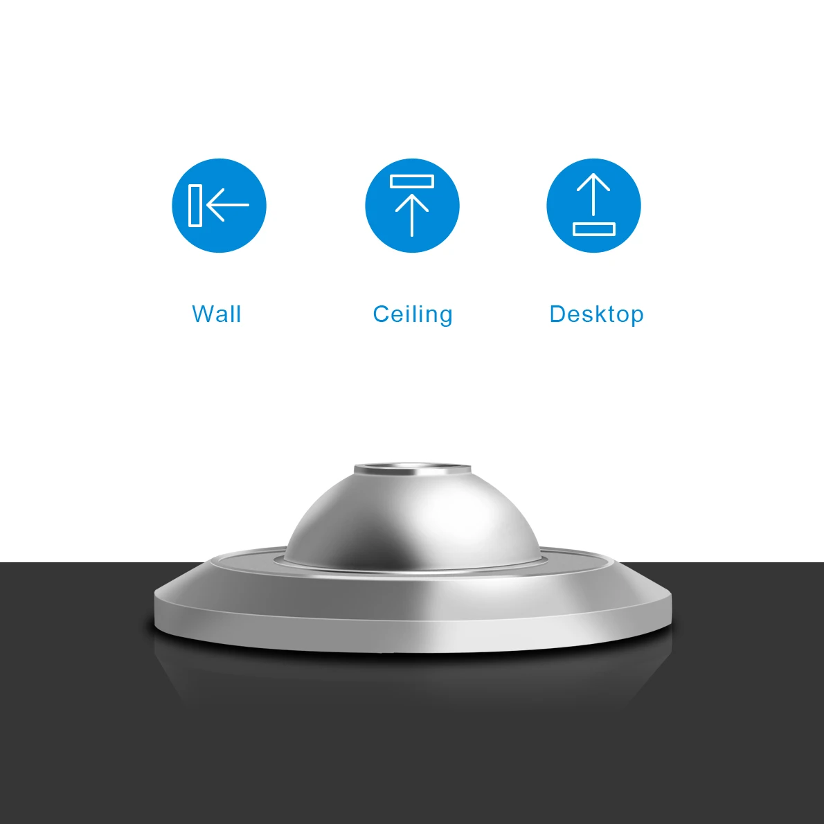 Vandal Proof CCTV Audio Microphone Security Accessories Aluminum Appearance Sound Monitoring IP Camera