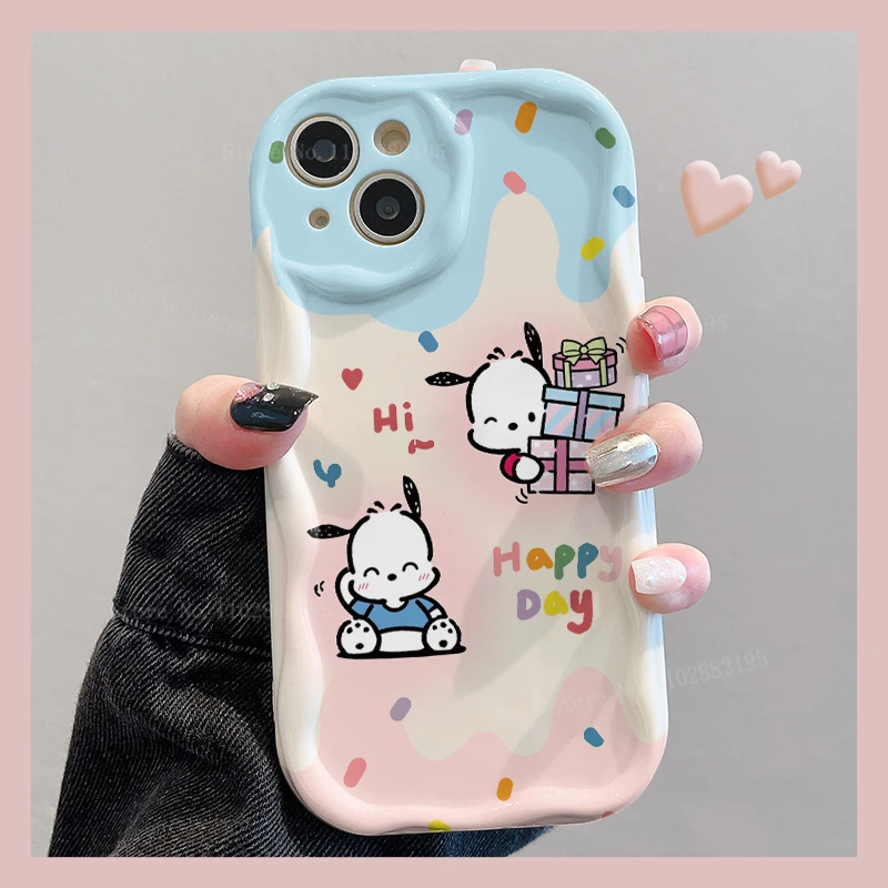 thumbnail image 1 of Sanrio Kuromi Hello Kitty Pochacco Soft Case For Xiaomi Mi 11i 11 Lite 12 13 10T 10i POCO X3 Pro NFC X4 GT X5 F3 F4 F5 M3 M4 5G, 1 of 5