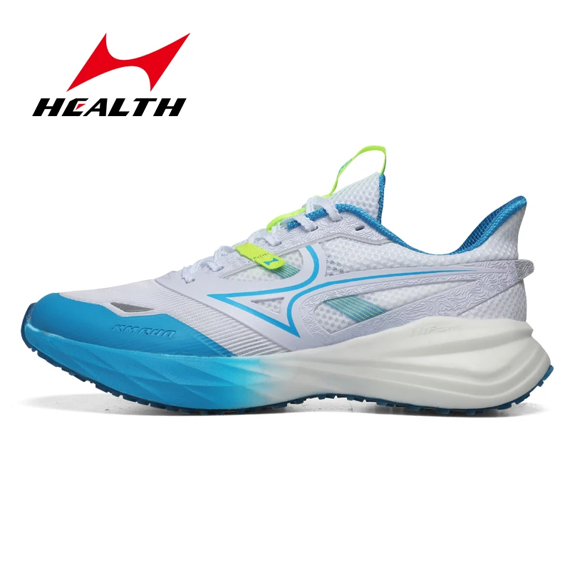Health KM Run Sport Shoes Men Women Physical Marathon Jogging Training Shoe Competition Marathon Kilometer Speed Racing Sneakers