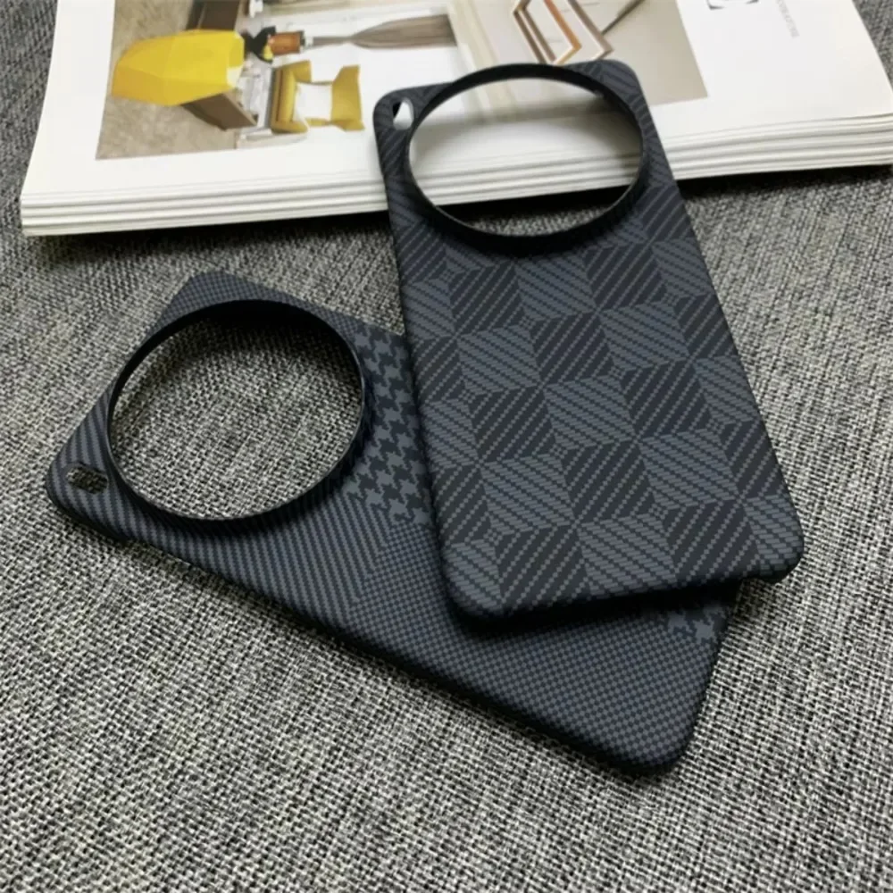 Luxury Carbon Fiber Texture Phone Case - Ultra Slim, Shockproof, Premium Back Cover