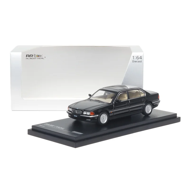 ミニカー 801-558 AR 1/64 BMW 750iL E38 Black AR 1:64 Black BMW 750iL E38 Luxury Sedan Sports Model