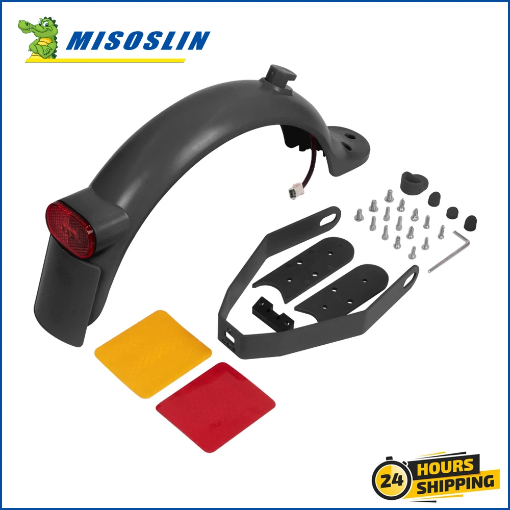 Durevole Staffa Parafango Posteriore Per Xiaomi M365 Pro 2 1S Scooter Elettrico Con Gap Cover Pad Kickscooter Parafango Parti Fanale Posteriore