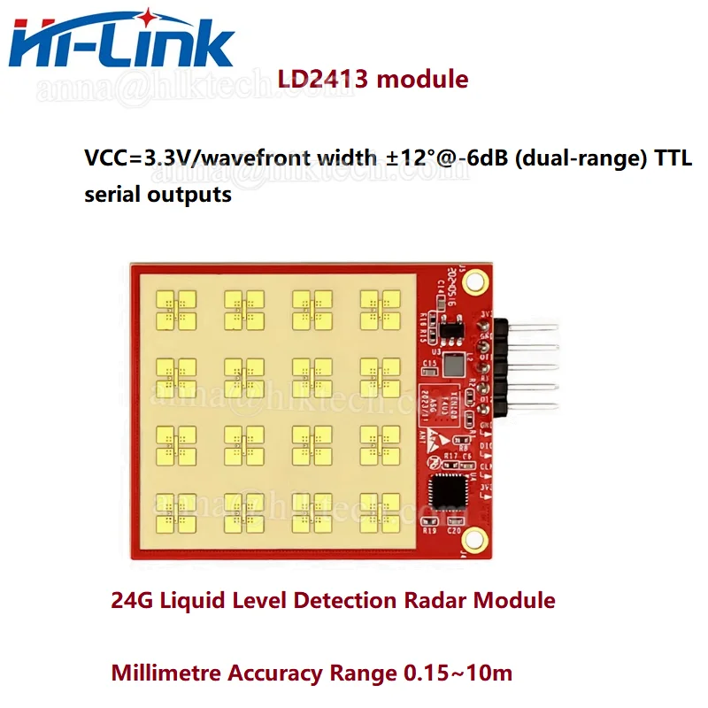 Advanced 24G Liquid Detection Radar Sensor Module - Non-Contact Induction Switch
