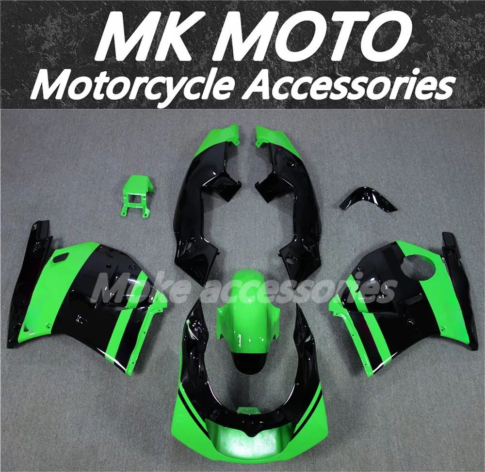 

Motorcycle Fairings Kit Fit For ZXR-250C 1990-1991 Bodywork Set 90-91 High Quality Abs Handmade mould Green Black