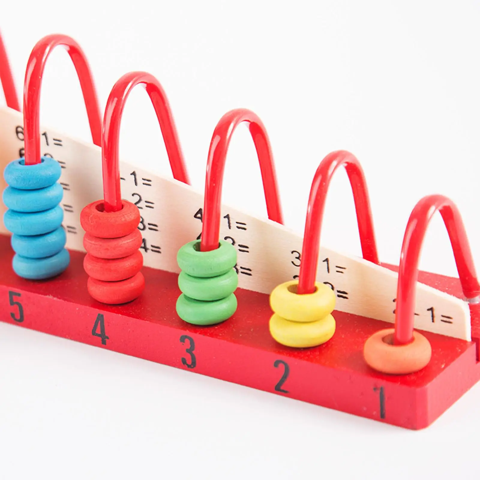 Add Subtract Abacus Colorful Activity Games Early Learning Math Teaching Tool for Kindergarten Kids Baby Toddlers Boys Girls