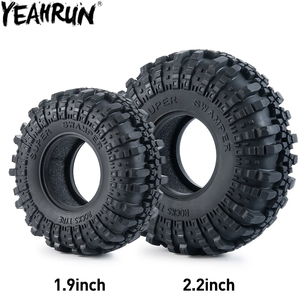 クローラー　2.2 タイヤ　ホイール Amazon | 4個 RC タイヤ クローラー 2.2インチホイール rc ラジコン