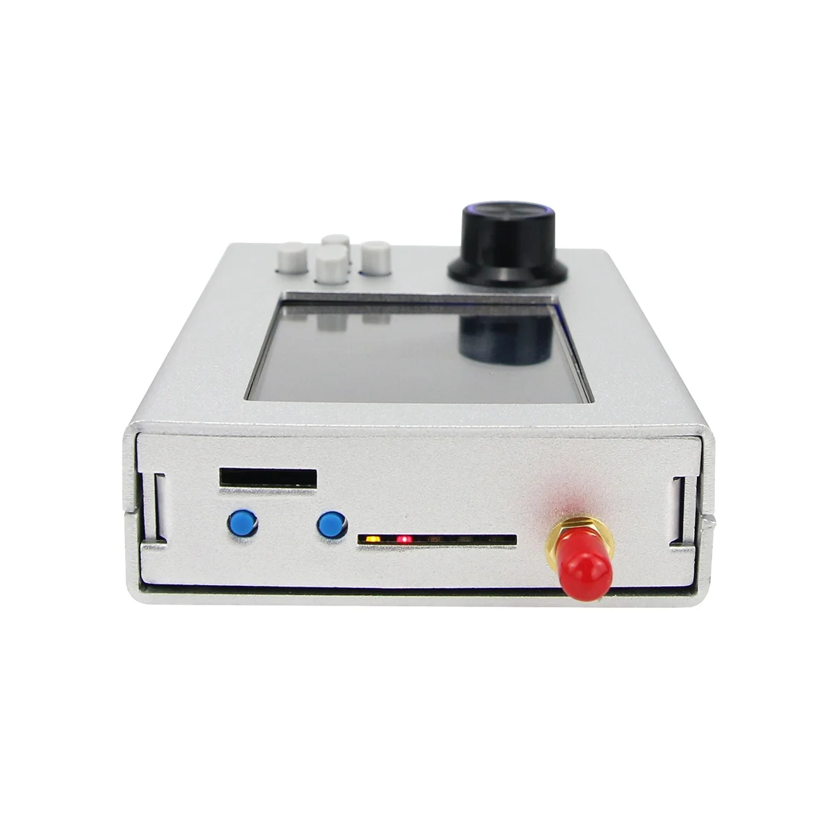 

SDR радио приемопередатчик для HackRF One Portapack H2 + 3,2 дюйма TFT 240X32 0 экран + 5xантенна + USB кабель 1 МГц-6 ГГц радио черный