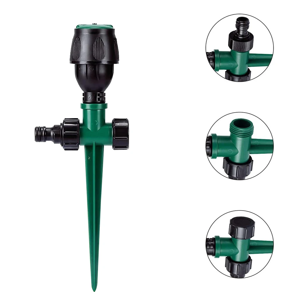 

Stable & Durable Lawn Spike Sprinkler Nursery Agriculture Lawn Sprinkler Nozzle 1 Pcs Green 550 Litres Per Hour