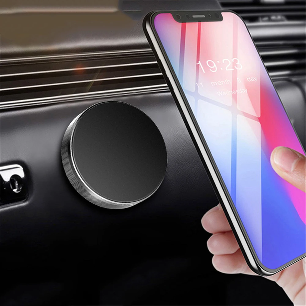 Supporto magnetico universale per telefono in alluminio per auto_voghion.com