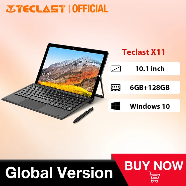 Teclast X11 10.1 inch 2 in 1 Tablet 1920×1200 6GB RAM 128GB SSD