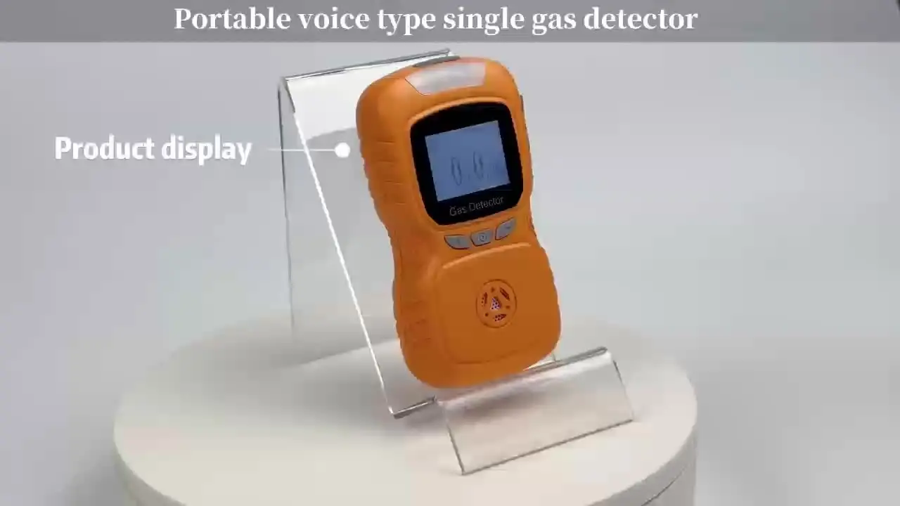 Газоанализатор датчик сероводорода H2S цифровой дисплей детектор на клипсе с