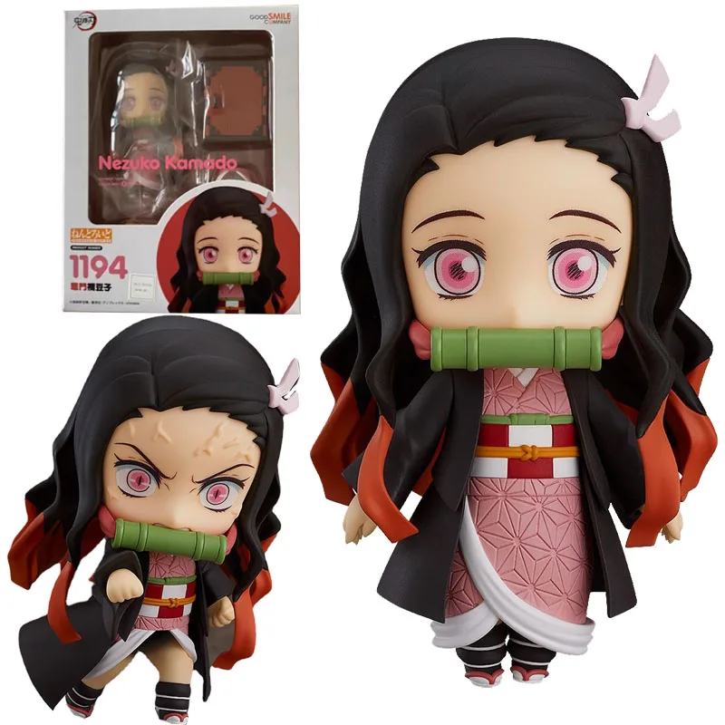 

In Stock Original GOOD SMILE GSC 1194 NENDOROID Kamado Nezuko : Anime Figure Model