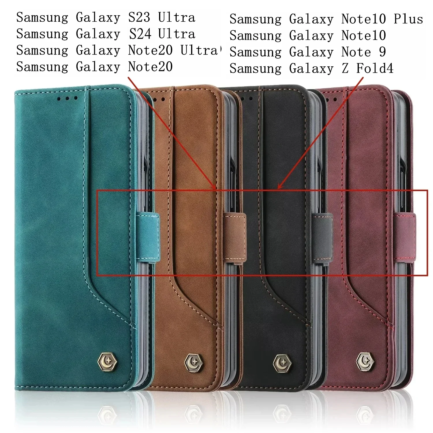 Leather Wallet Case Leather Case Phone Case Leather Phone Case Flip Leather Case For Samsung Galaxy