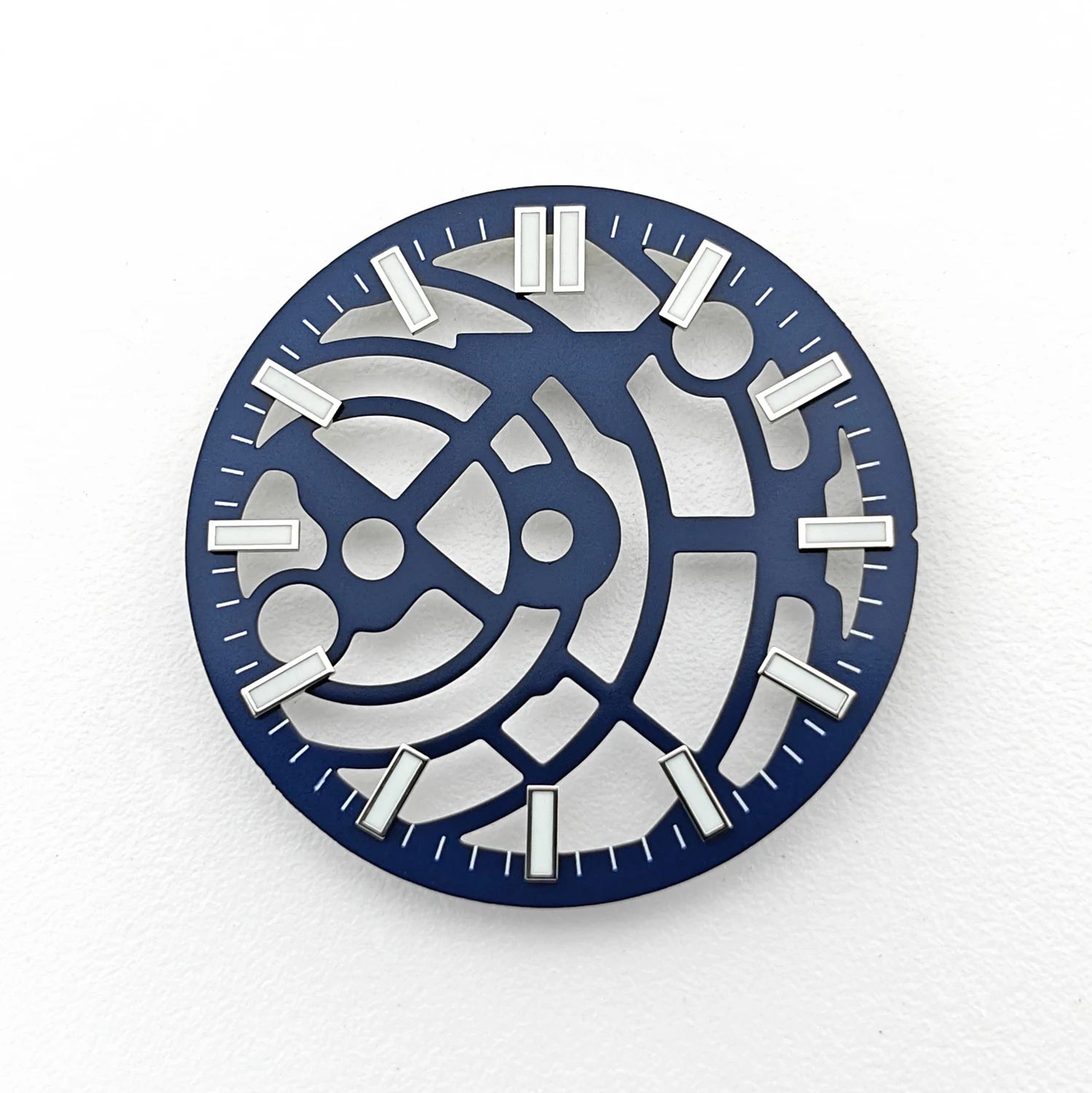 Luminous Black & Blue Dial - 28.5mm