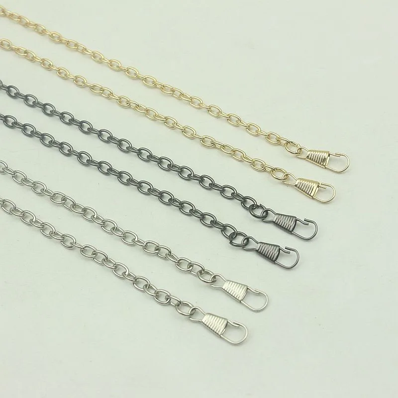 10pc 120cm O Ring Metal Bag Wallet Chain for Handbag Replacement Shoulder Crossbody Strap Purse Metal Chains DIY Bag Accessories