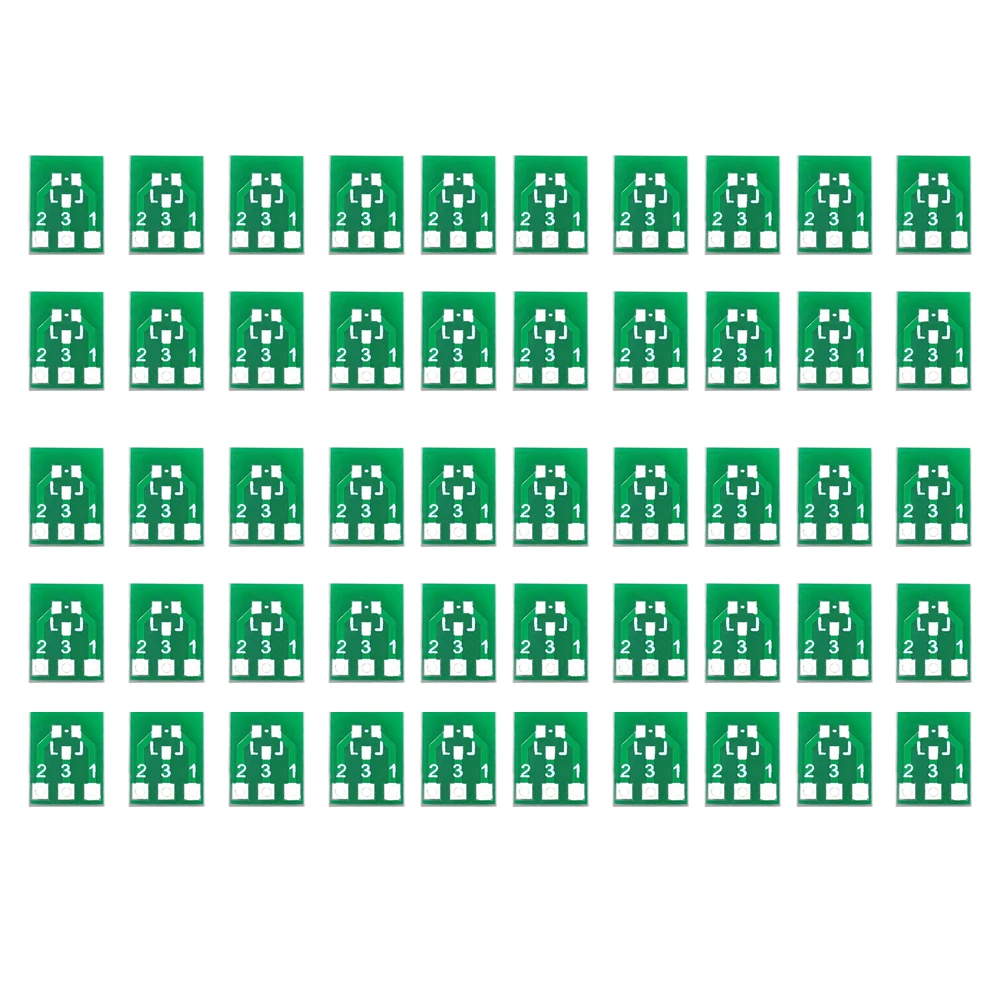 

10PCS/20/50PCS SOT23 SOT23-3 Turn SIP3 Double-Side SMD Turn To DIP Adapter Converter Plate SOT SIP IC Socket PCB Board Diy kit