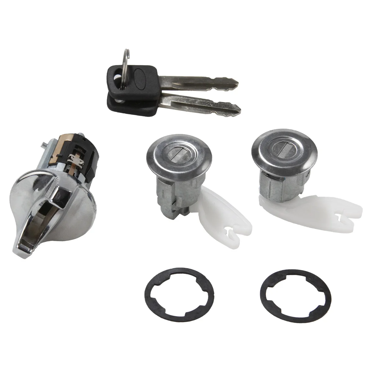 Türschließzylinder und Zündschalter mit Schlüsseln für Ford F150 F250 F350 Pickup Bronco E150 E250 E350 Van 1992 1993 1994 1995 – Detail 7