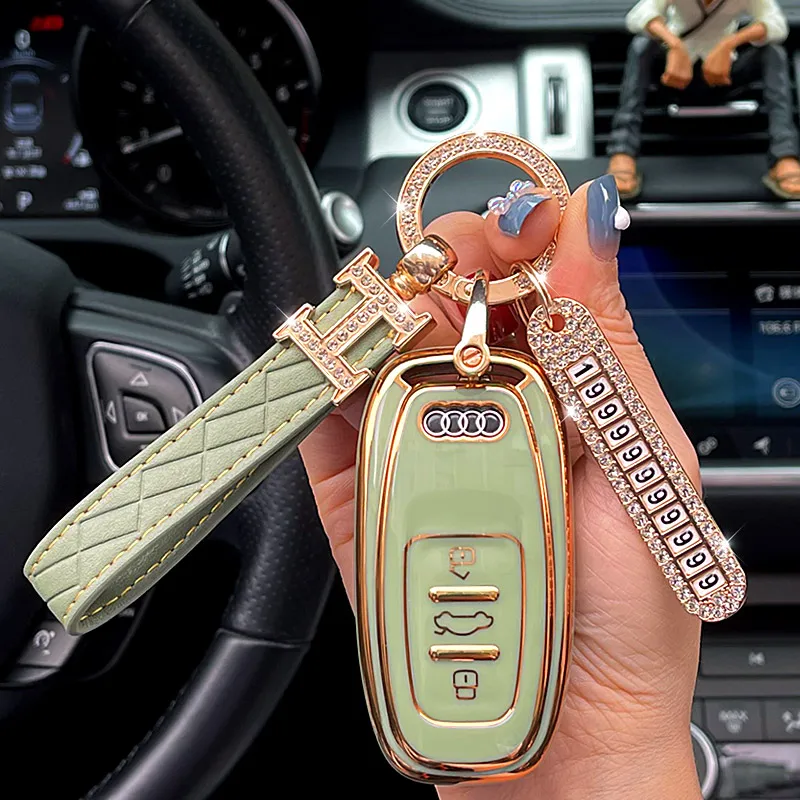 Cover Chiave/telecomando per Audi S4 S5 S6 S7 S8 R8 A1 A3 A4 A5 A6 A7 A8 Q3 Q5 Q7 TT 8 Cover Chiave/telecomando per Audi S4 S5 S6 S7 S8 R8 A1 A3 A4 A5 A6 A7 A8 Q3 Q5 Q7 TT - S2a3e7e96d0a2431292ad94cbcd90d663I