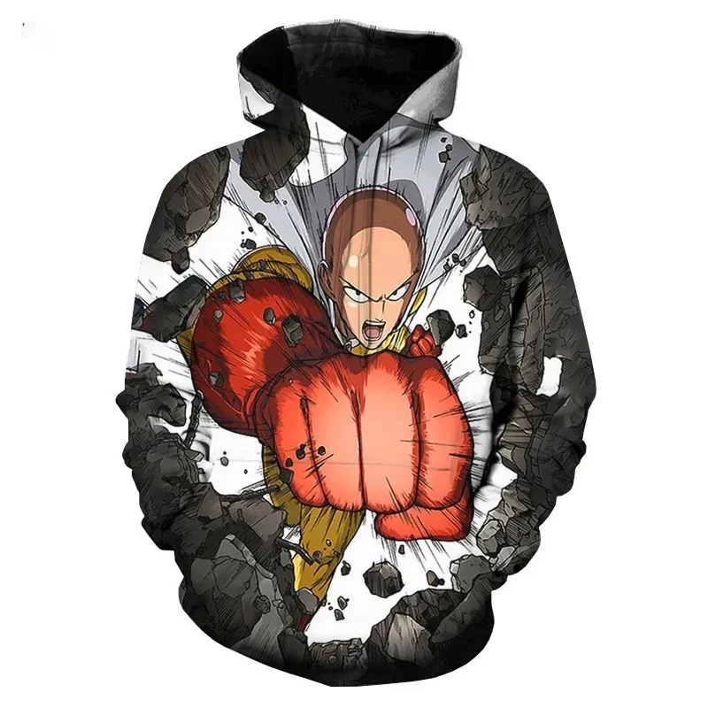 Anime One Punch Men Printed Sweatshirt