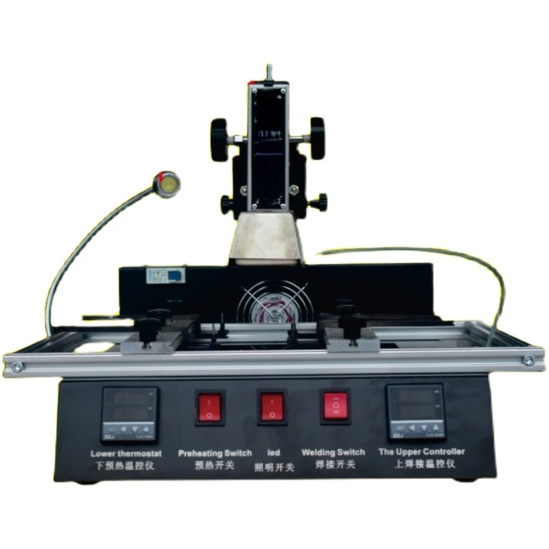 

Computer chip soldering, TV chip replacement, chip soldering, two temperature zone infrared BGA soldering station