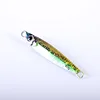 3D Printing Tungsten Jig Fishing Lure Sea Fishing Long Casting Micro Jigs 10g-120g Fast Sinking Luminous Vertical Jigging Lure 4
