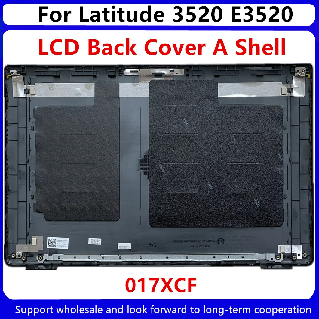 para Dell Latitude 15 3520 E3520 Lcd Capa Traseira Tampa da Tampa Traseira Case Superior Capa um Escudo 017xcf 04y37v Moldura Dianteira 0wxn5f Novo - Imagem 3